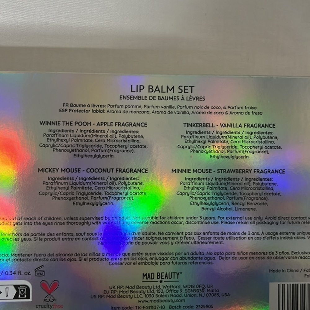 ⭐️ NWT- Disney Lip Balm 100 year anniversary set #2 - Picture 2 of 5
